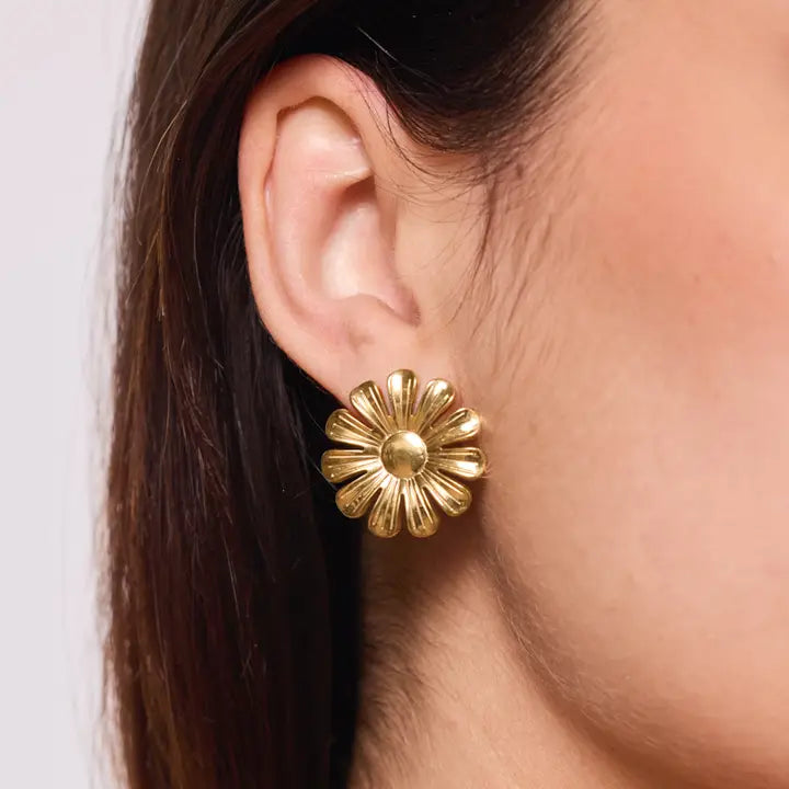 Boucles d'oreilles Marguerite