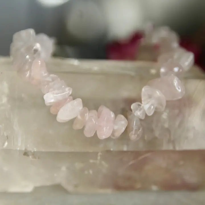 Bracelet quartz rose