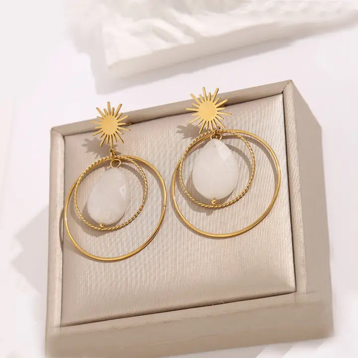 Boucles d'oreilles Constance