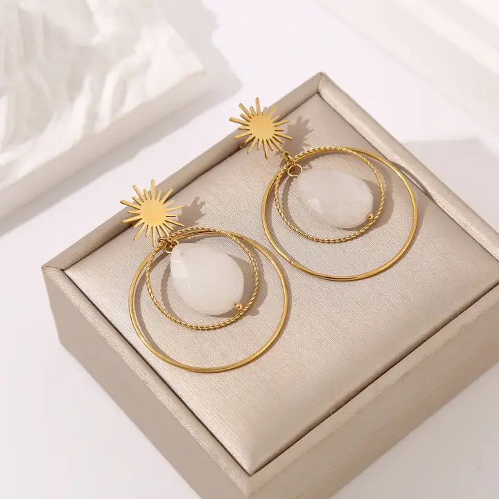 Boucles d'oreilles Constance