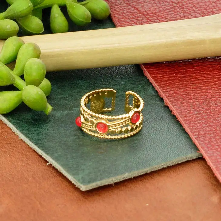 Bague ajustable Mélusine